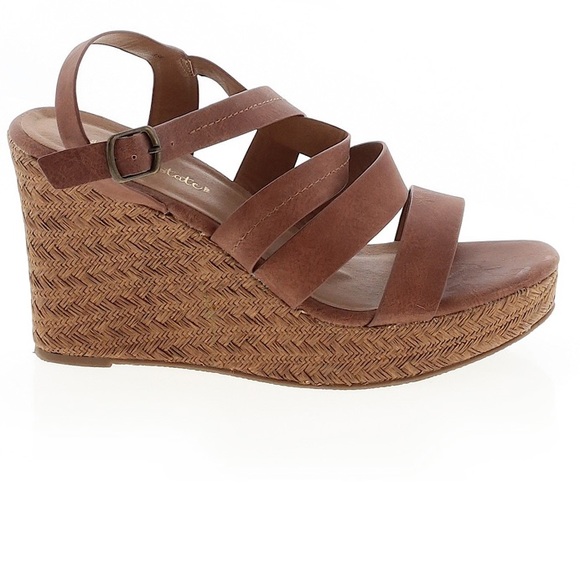Altar'd State Shoes - Altar'd State Women Brown Wedges US 7.5